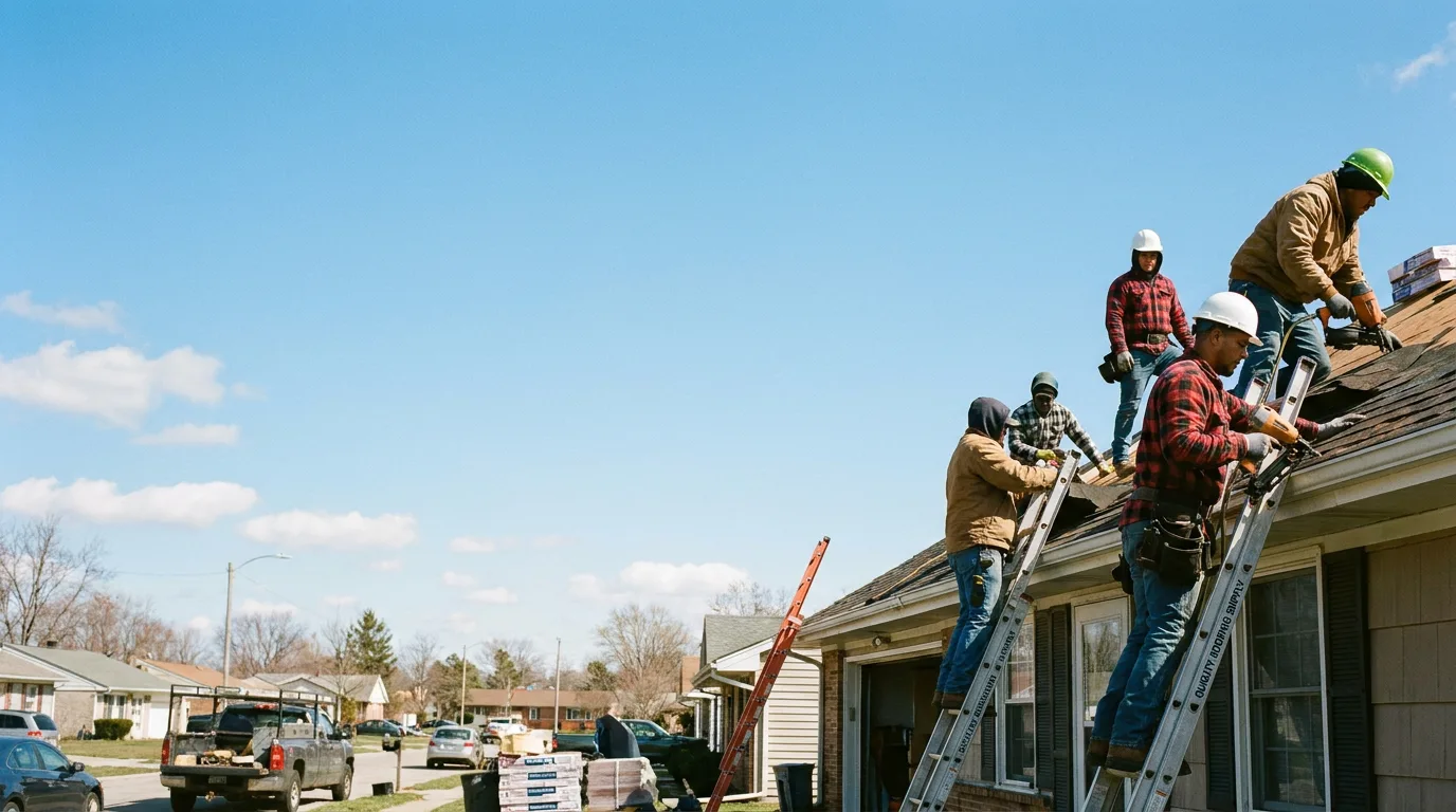Roofing in Glenbeulah, WI near me